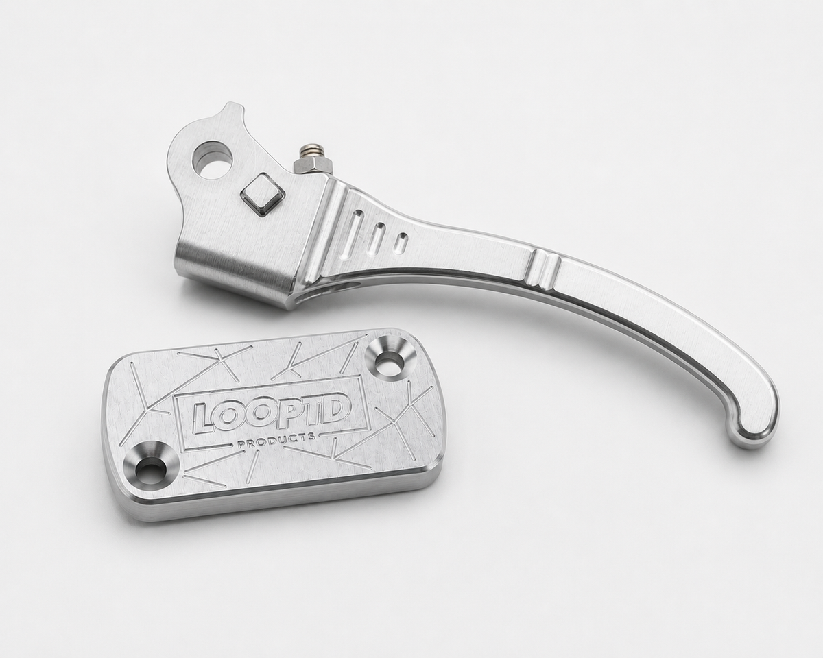 Ultra Bee Brake Upgrade Kit  CNC Lever, Reservoir Cap & Hardware